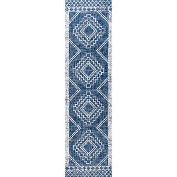 Marokko Diamond Tribal Medallion Indoor/outdoor Area Rug